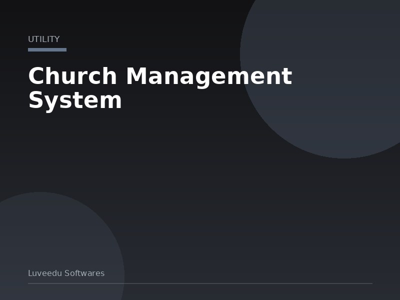 Church Management System