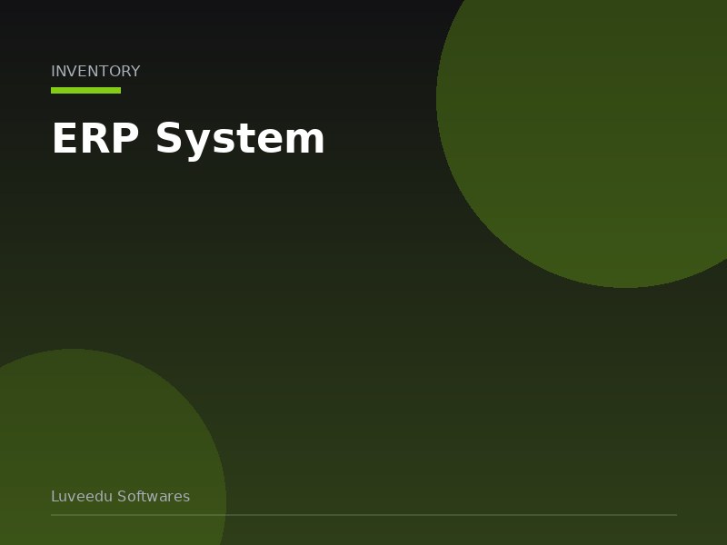 ERP System