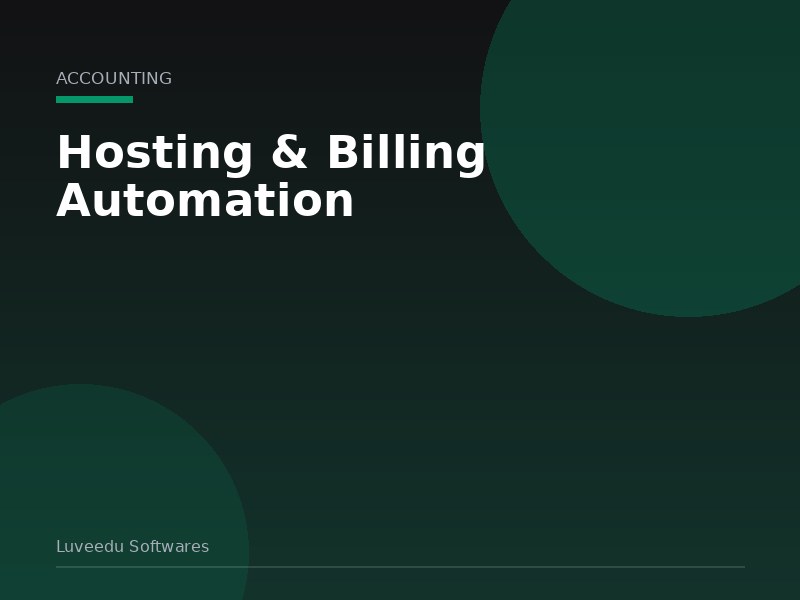 Hosting & Billing Automation