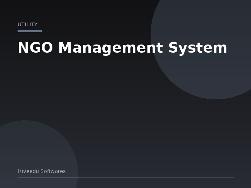 NGO Management System