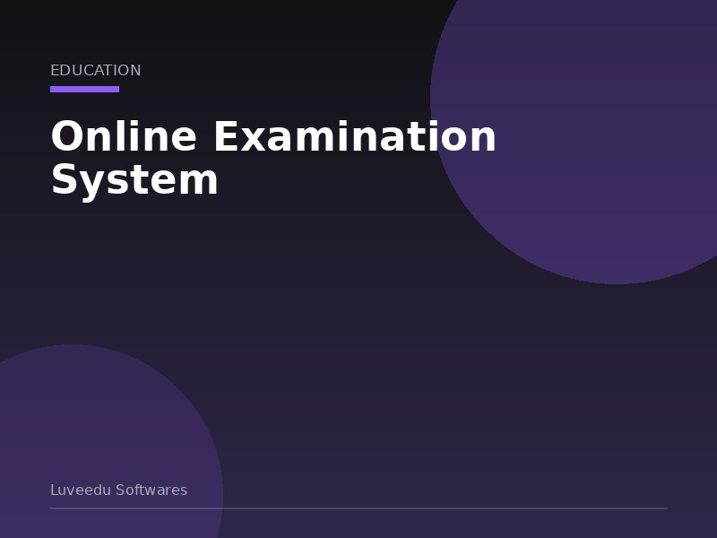 Online Examination System