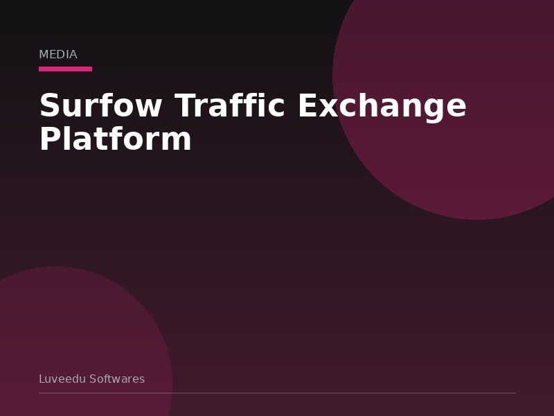 Surfow Traffic Exchange Platform