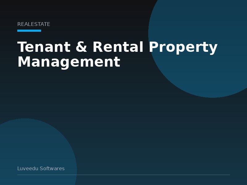 Tenant & Rental Property Management